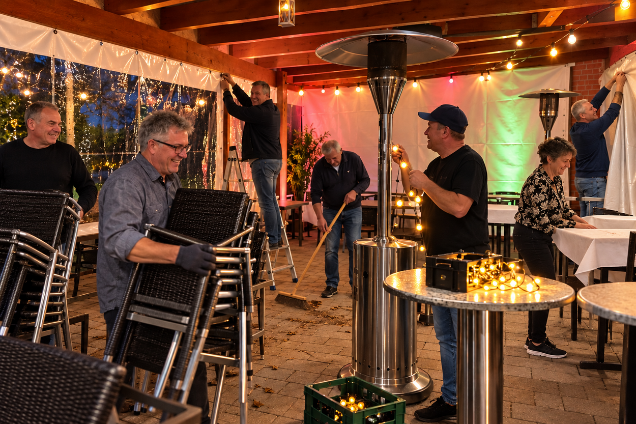 Vorbereitung Abspielfest 2026 – Viele Hände, schnelles Ende!